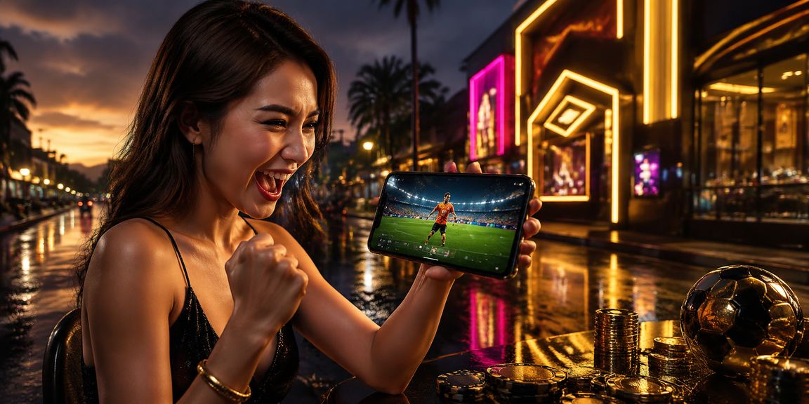 Pengguna Malaysia mengakses promosi kasino melalui telefon pintar